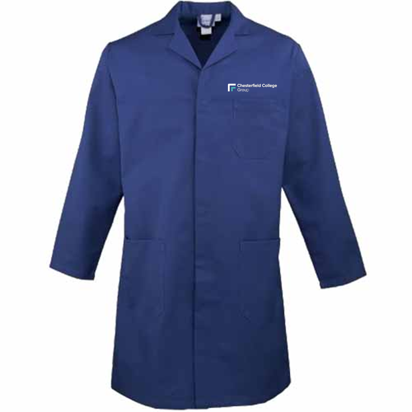 Lab/Warehouse Coat Navy with Chesterfield College Group Embroidered ...